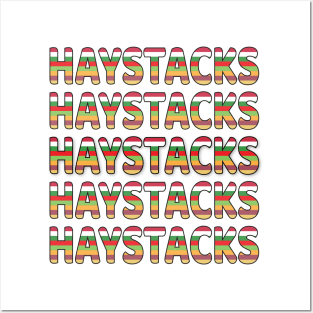 Haystacks Posters and Art